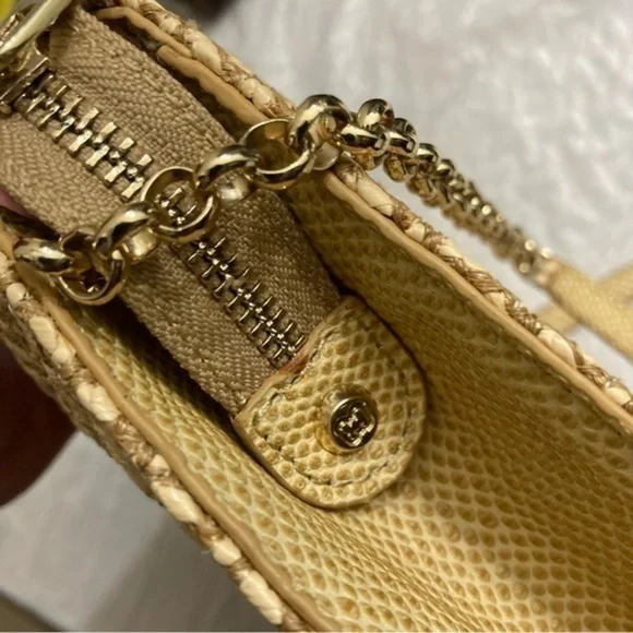 Eric javits wicker and metal bag rare - Picture 8 of 8